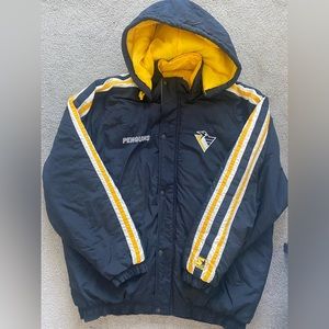 Vintage Penguins Puffer Jacket